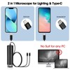 Cainda USB Digital Microscope Compatible with iOS and Android Devices,
