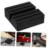 Chelhead 2 Pack Black Rectangle Jack Stand Pads Anti-Slip Jacking