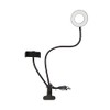 Myway 2-in-1 Video Streaming LED Ring Light, Smartphone Stand, USB