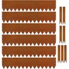 Meyoppm 40" LX10 H Corten Steel Landscape Edging, 6 Pack
