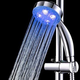 Itian LED 7 Colours Shower Head, Water-Saving Rain Shower, Multifunctional Shower Head, Safe and Practical Bathroom Shower Head