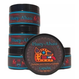 Huey Ahau Cera Pomada Para Cabello Y Barba Huey-ahau