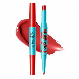 Delineador y Brillo Labial 2 en 1, Textura Ligera y No Pegajosa, Efecto Juicy Gloss y Hidratante 1.7g (05)                                            