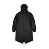 RAINS Fishtail Parka Raincoat, Jacket Black M
