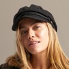 Brixton unisex adult Fiddler Newsie Cap, Black, Medium US