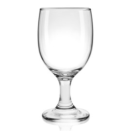 Burns Glass Clear Wine Glass 4Pcs Set, 10.5 Oz Modern Red & White Wine Goblet Glasses, Water Glasses Goblets, Drinking Cups Wine Glassware, Gift for Party, Wedding, Home Bar