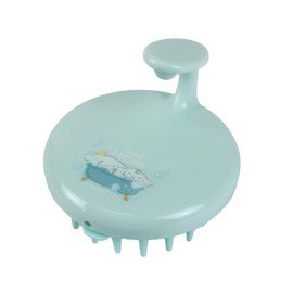 GASHINA STORY Cinnamon-roll Scalp Massager Shampoo Brush - Head Scrubber with Soft Silicone Bristles, Scalp Exfoliator, Wet Dry Hair Brush for Hair Care