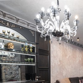 Ciata - 12 Pack - 4 inch Black Plastic Candle Covers with 13/16 inch Inside Diameter and 7/8 inch Outside Diameter (4 inch, Black)