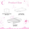 JSD Gradient Pink Moon Stars Kids Sheet Set Twin Size,