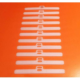 STANDARD VERTICAL BLIND TOP HANGERS (TO SUIT 5" WIDE SLATS, 50 HANGERS)