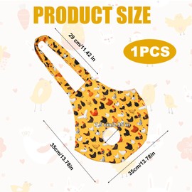 Chicken Holder Bag, Waterproof Poultry Carrier with Handle Chicken Holder Bag Sling Carry Bag Hen Bag for Hen Rooster Outdoor Traveling Hiking Driving Use