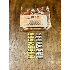 For STIHL NEW Genuine STIHL (8) Set of Chain Connectors (Yellow) .325" 3686-660-6100 OEM
