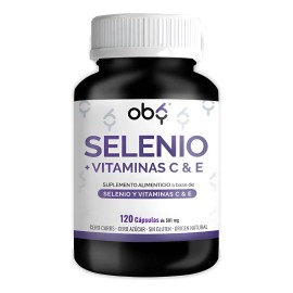 Oby Selenio Max 120 Caps + Vitamina C Y Vitamina E