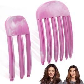 JEYORZY Pack of 2 Volume Clips, Volume Hair Clips, Volume Clip for Hairline, Volume Clips Hair, Hair Roots Lifting Clips for Fluffy Bangs and High Crown Hairstyle