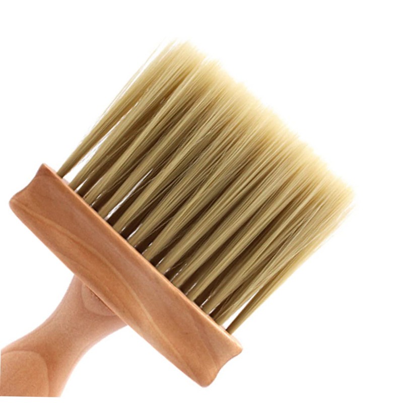 IWOWHERO 2pcs Barber Neck Duster Brush for Hair Removal Ergonomic