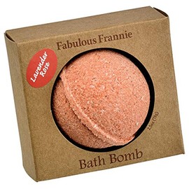 Fabulous Frannie Lavender Rose Natural, Handmade Bath Bomb Set, Rich in Essential Oil, Mineral Salt, Coconut Oil, Witch Hazel, Fizzies to Moisturize Skin 2.5oz (Pack of 1)