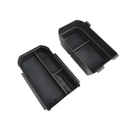 Center Console Organizer Compatible with Toyota Land Cruiser Prado 2024 2025 Accessories Center Console Armrest organizer Double-Layered Car armrest storage box (Not Fit Cool Box)