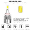 SHENKENUO Combo 9005+H11 LED Headlights Fog Light Bulbs 6000K For