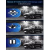 Unbranded 2Pack LED Garage Lights 100W 10000lm Deformable Garage Ceiling