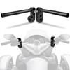 Billet Aluminum Pivot Handlebar Risers Clip On 7/8" Bar 3-1/2"