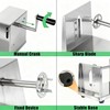 Tornado Potato Spiral Cutter, AIDOIT Manual Stainless Steel Potatoes Twister