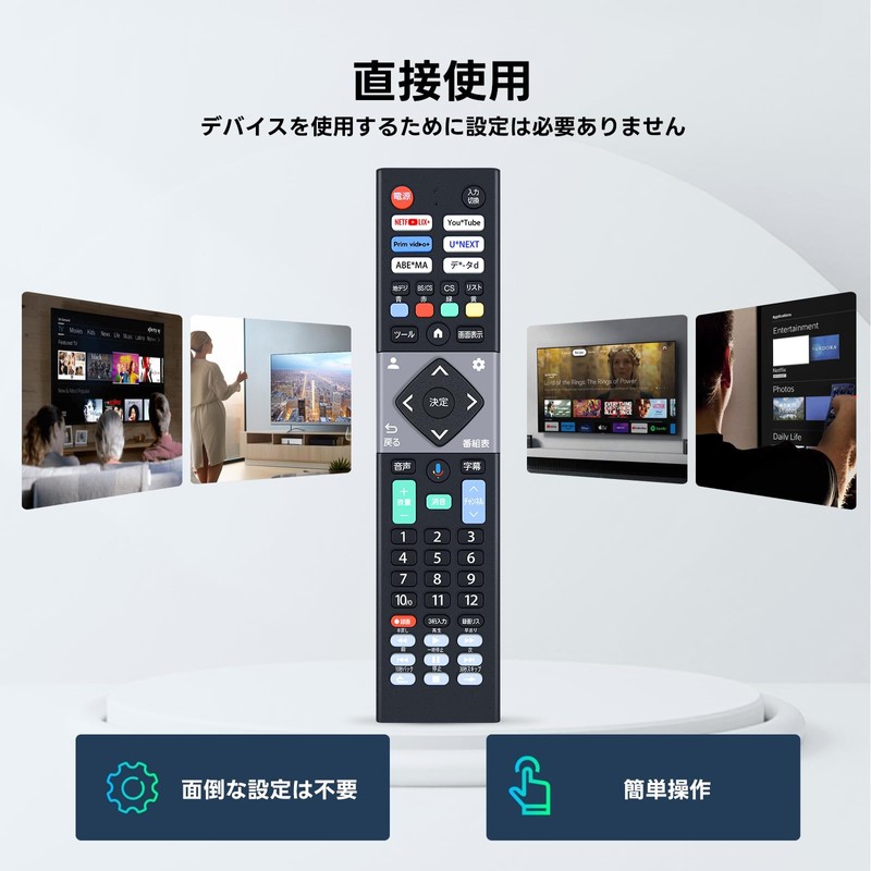 Smart TV Remote Control for CHiQ CHiQ Remote Control with