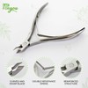 Stainless Steel Cuticle Nippers - LAC FOR YOU: Professional Cuticle