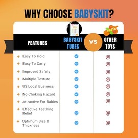 Tubos de Dentición Flexibles para Bebés - Sorbetes Fáciles de Sostener y Limpiar, Bastón de Silicona Seguro para Bebés de 0-6 Meses