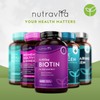 Nutravita - Biotin Hair Growth Supplement 12000mcg - 400 Vegan