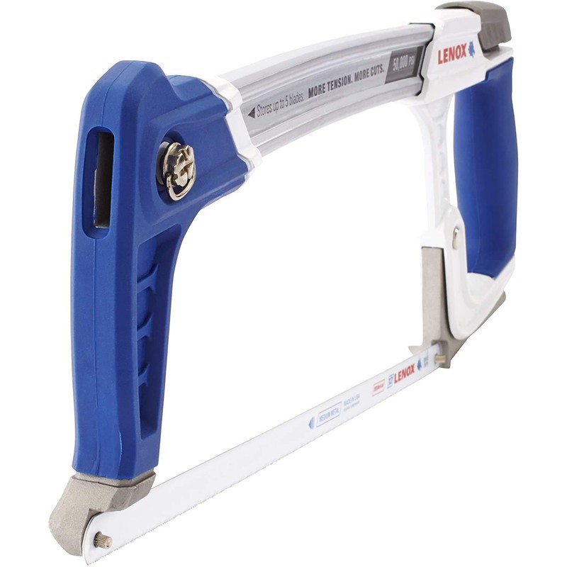 LENOX Tools High-Tension Hacksaw, 12-inch (12132HT50) (Metal/Improved Version)