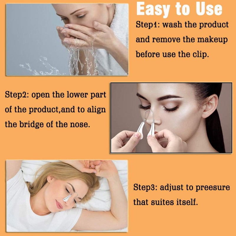 AMIJEAL Nose Shaper Clip - Up Lifting Clip, Pain-Free Soft