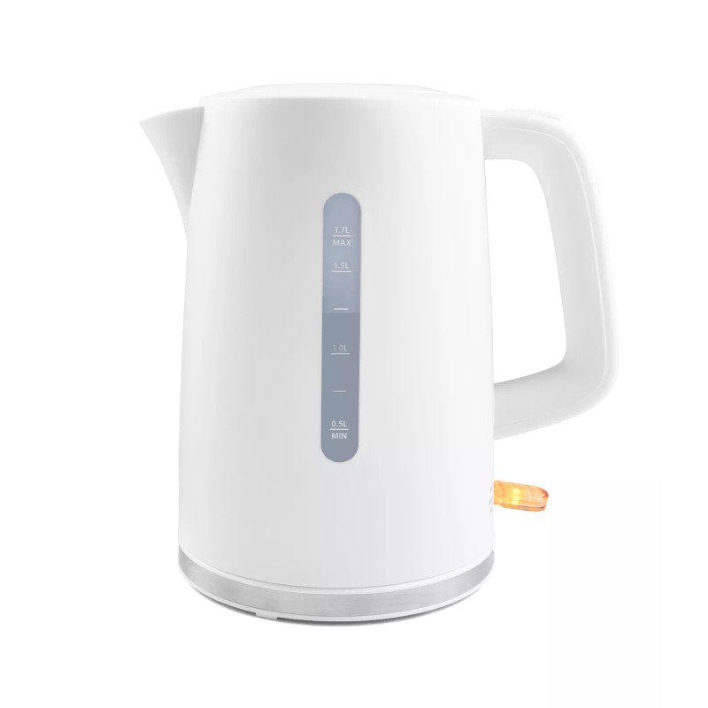 Mainstays 1.7L Electric Kettle, Color White, New Condition, Model MS8400778514-3