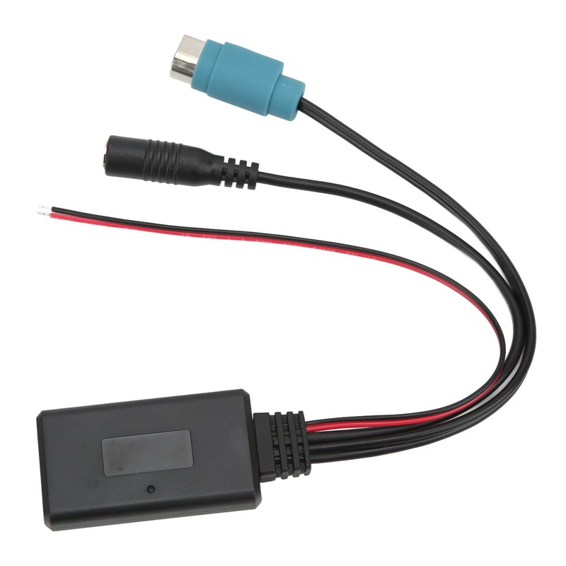 Car Bluetooth5.0 AUX Module Handsfree Mic ABS Wearproof Antiaging for