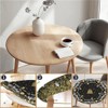 Outdoor Round Tablecloth with Elastic Band 36 In-90cm Elastic Garden