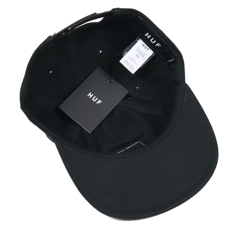 Huff 23ss005 Men's Cap, Hat, Genuine Domestic Product, Black