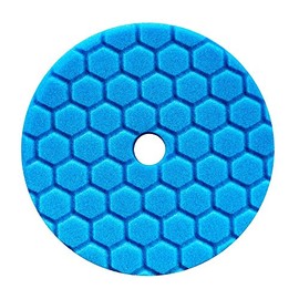 Chemical Guys Polishing Wheel, Holographic Design / Hexagon, 6 inches, Blue