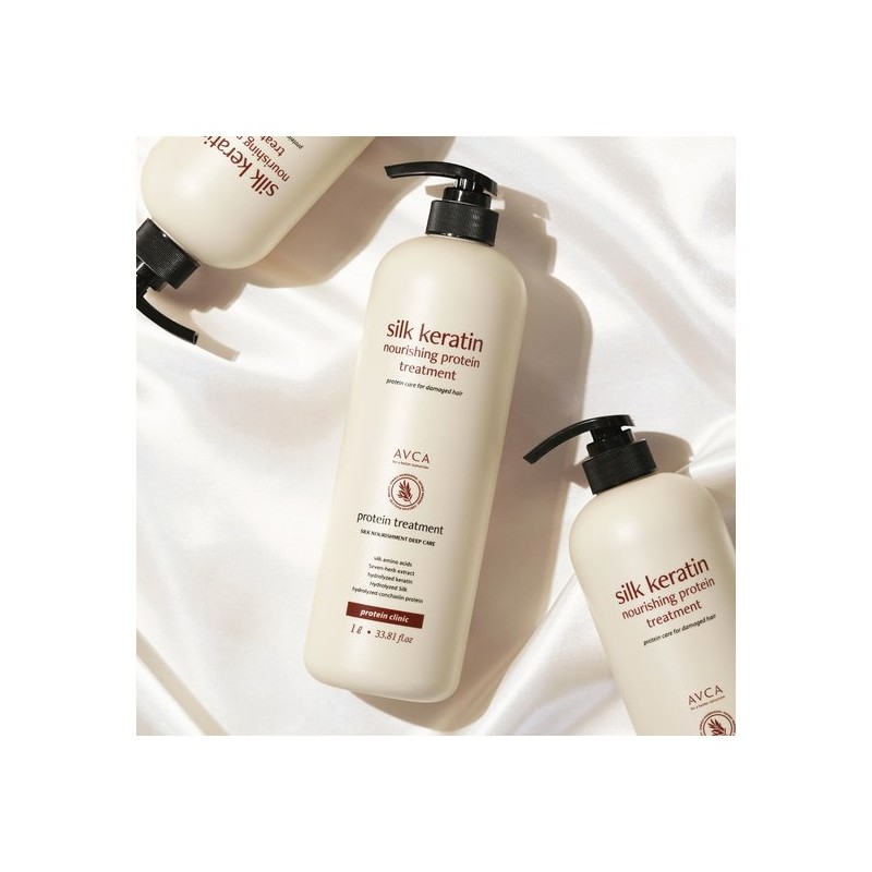 Abka [1+1] Silk Keratin Protein Large Volume Treatment 1,000ml /