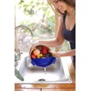 Clip-On Kitchen Food Strainer for Spaghetti, Pasta, Ground Beef Grease,