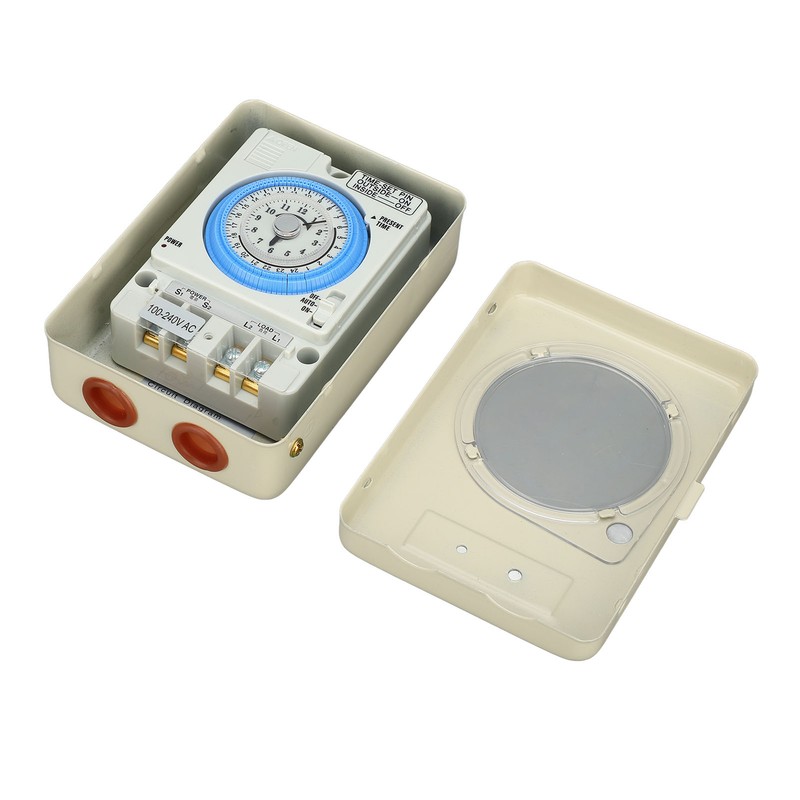 Mechanical Time Switch TB35N SPST 24 Hour 15 Minute Interval