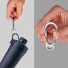 Tibitdeer Titan Quick Release Keychain Clip with Key Rings, Heavy
