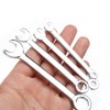 alladaga Mini Combination Wrench Set, Metric and SAE Small Wrench