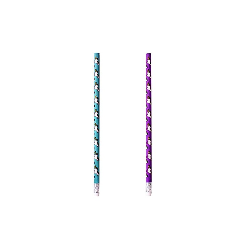 TE-Trend Pack of 24 Pencils Writing Pens Unicorn Design with