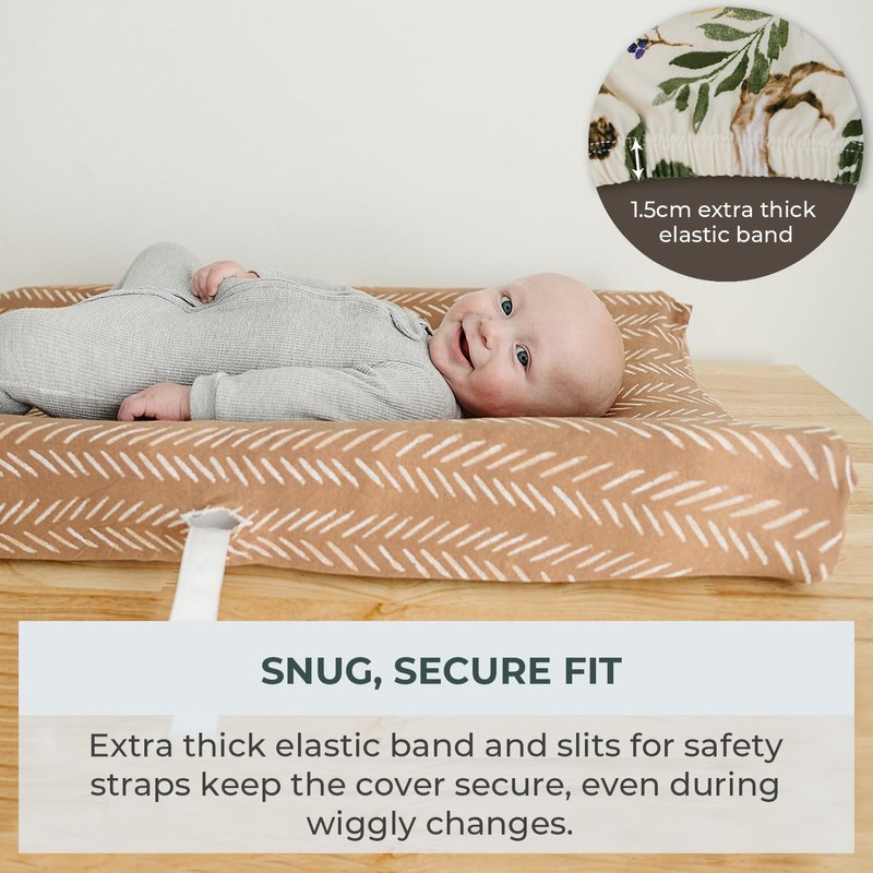 Pobibaby - 2 Pack Premium Changing Pad Cover - Ultra-Soft