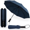 Storm Proof Umbrella with Travel Case I Pocket Umbrella Large