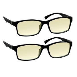 TruVision Readers Computer Reading Glasses 9601-2-Black-2.75