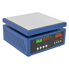 110V 700W Soldering Heat Plate with Timer and Temperature Adjustment, LED Microcomputer Electric Preheat Soldering Station Welder Hot Plate Rework Heater Lab Heater Plate 7.87X7.87in