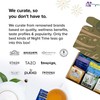 Sippingly Night Time Tea Sampler – 40 Herbal Teas –
