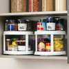 2 Pack, 2 Tier 10" Turntable Lazy Susan Spice Organizer