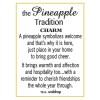 Ganz The Pineapple Tradition Miniature Charm Token with Insert Card