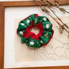 Christmas Scrunchies,Velvet Hair Ties - 4X Holiday Hair Accessories Hair